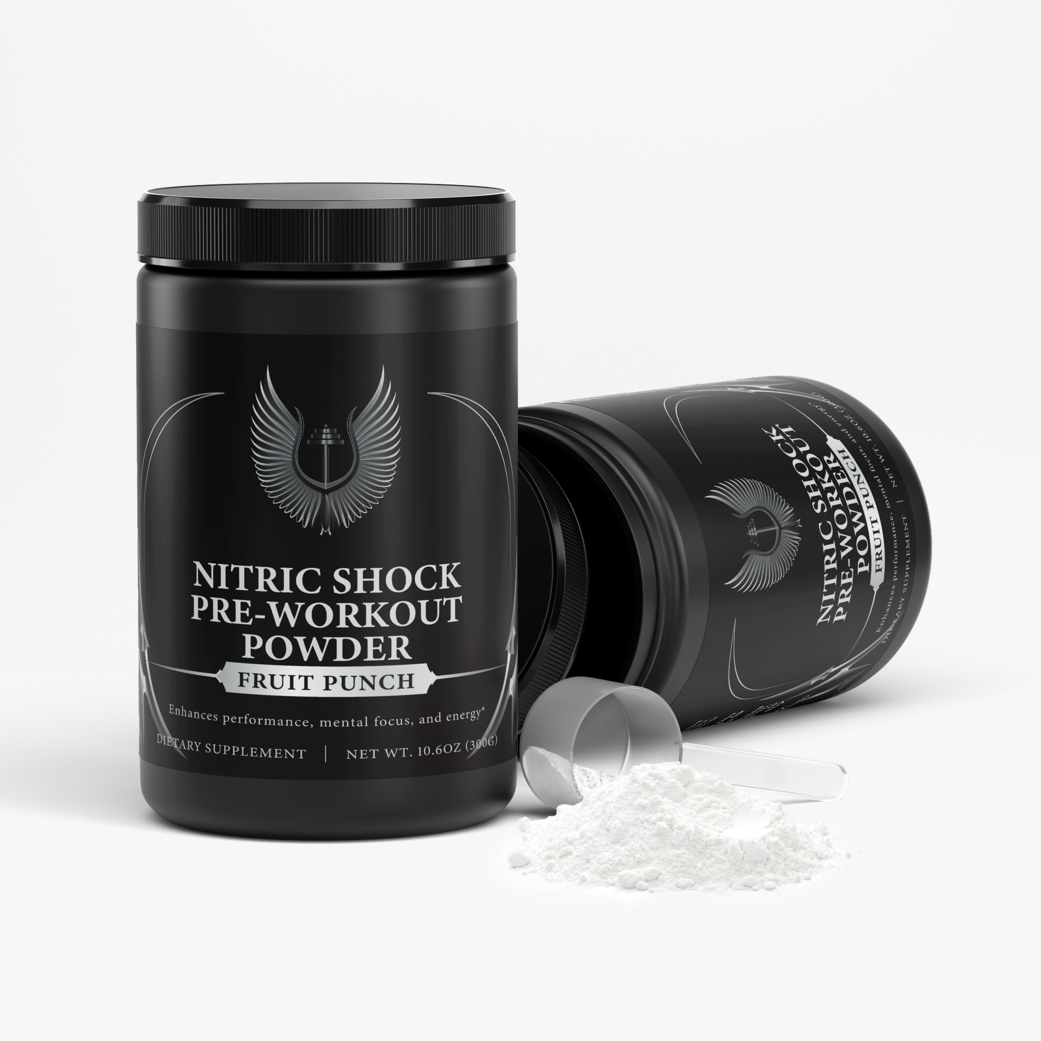 Nitric Shock Pre-Workout Powder (Fruit Punch)